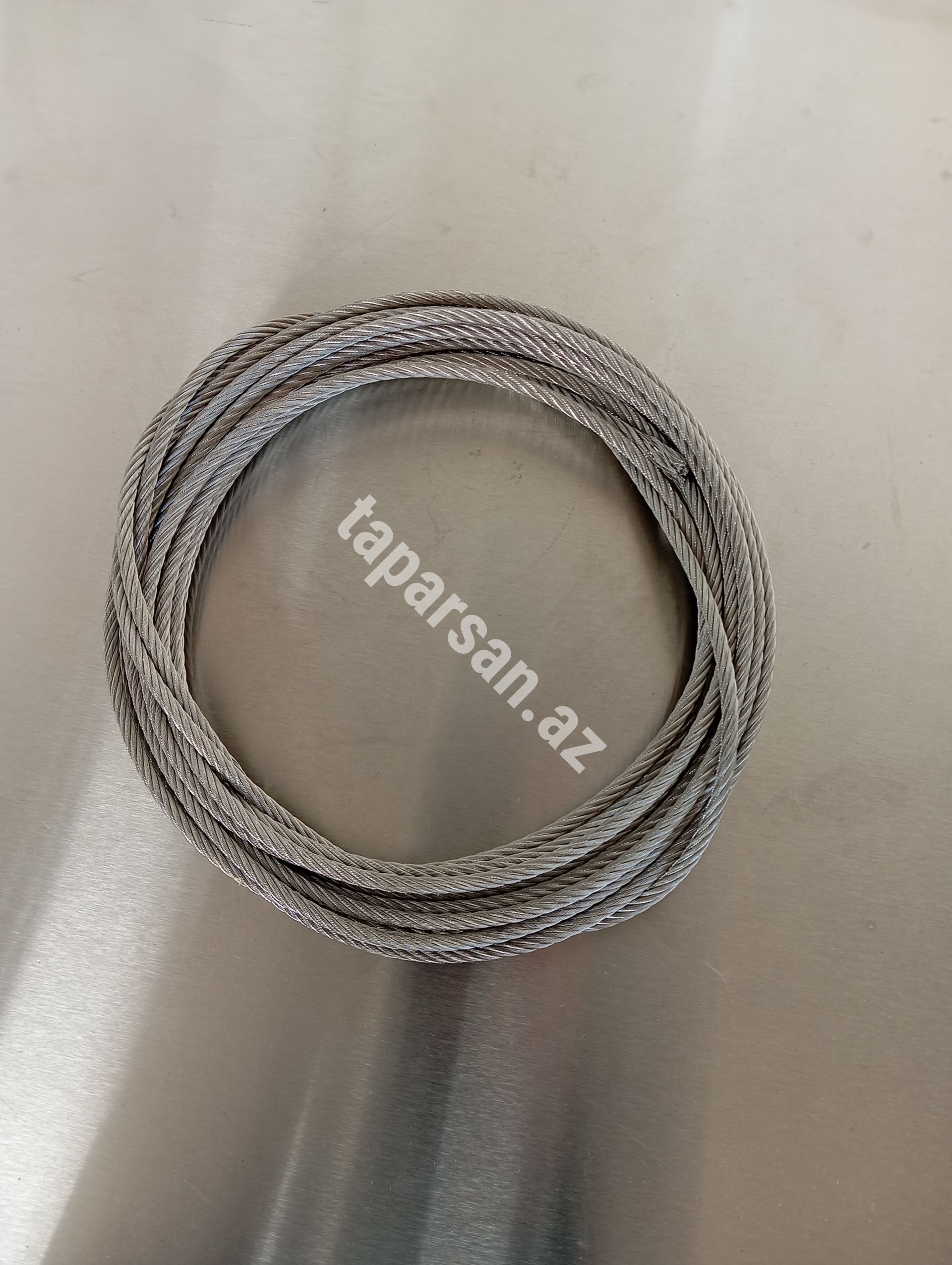 Paslanmaz Polad Tros - 6mm (10metr)