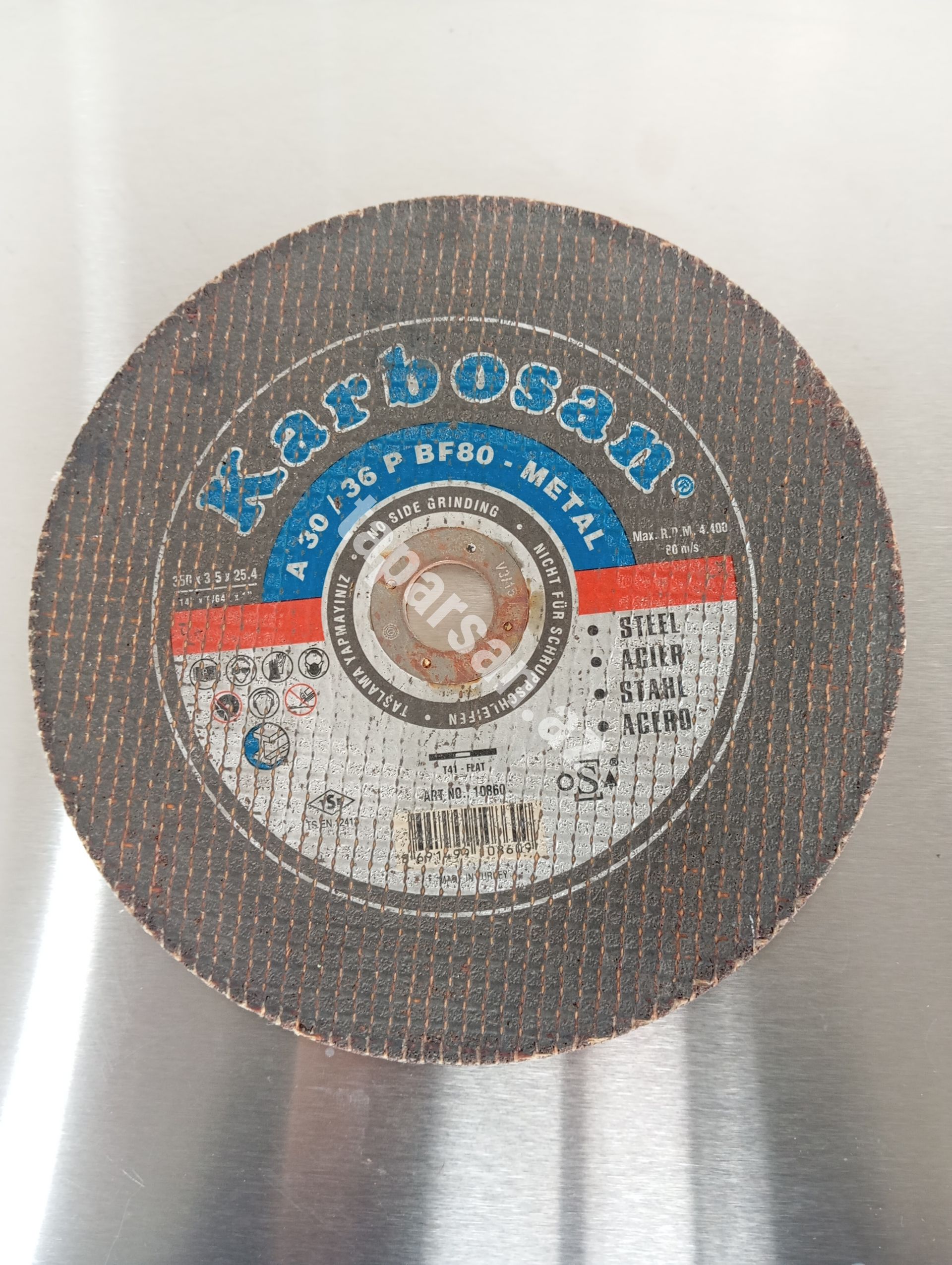 Metal Kəsmə Diski– Karbosan A30 S (350 mm)