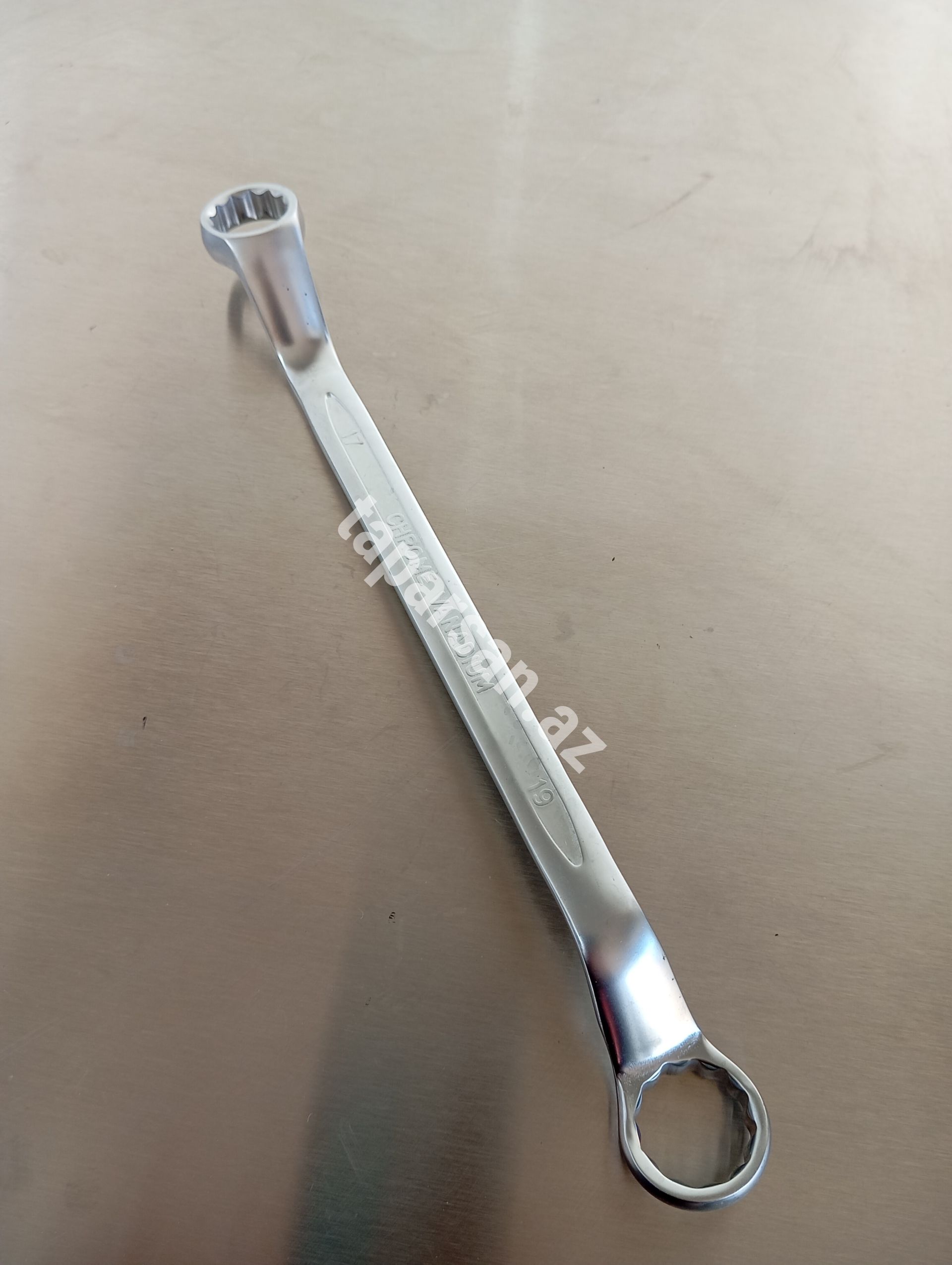 Kombinə Açar 17×19 mm (Chrome Vanadium Polad)